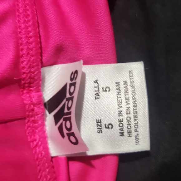 Adidas Hot Pink Tennis dress with shorts size 5 - Picture 7 of 7